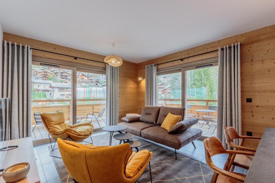 Location au ski Appartement 3 pièces coin montagne 6 personnes (B15) - Résidence les Terrasses de la Vanoise - Champagny-en-Vanoise - Séjour