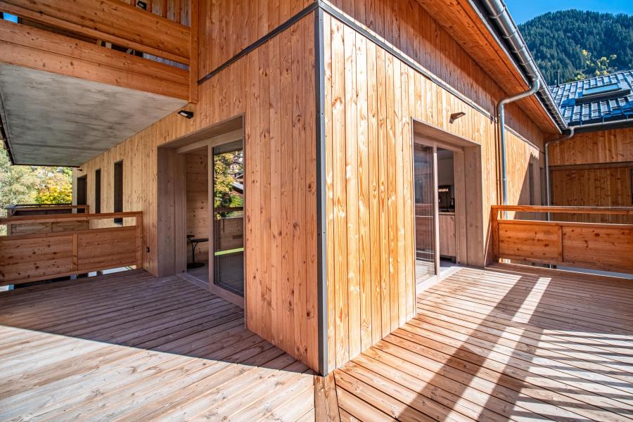 Location au ski Appartement 3 pièces coin montagne 6 personnes (B24) - Résidence les Terrasses de la Vanoise - Champagny-en-Vanoise - Balcon