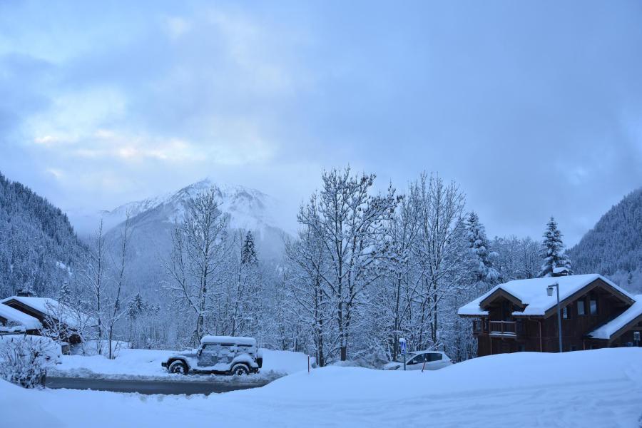 Location au ski Studio coin montagne 4 personnes (8) - Résidence Roche de Mio - Champagny-en-Vanoise - Extérieur hiver