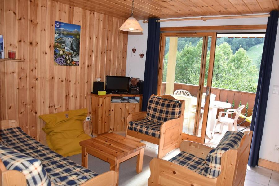 Rent in ski resort 3 room apartment 4 people (19) - Résidence Tour du Merle - Champagny-en-Vanoise - Living room