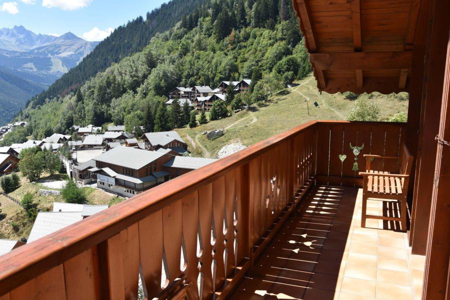 Ski verhuur Appartement 5 kamers 8 personen (23) - Résidence Tour du Merle - Champagny-en-Vanoise - Balkon