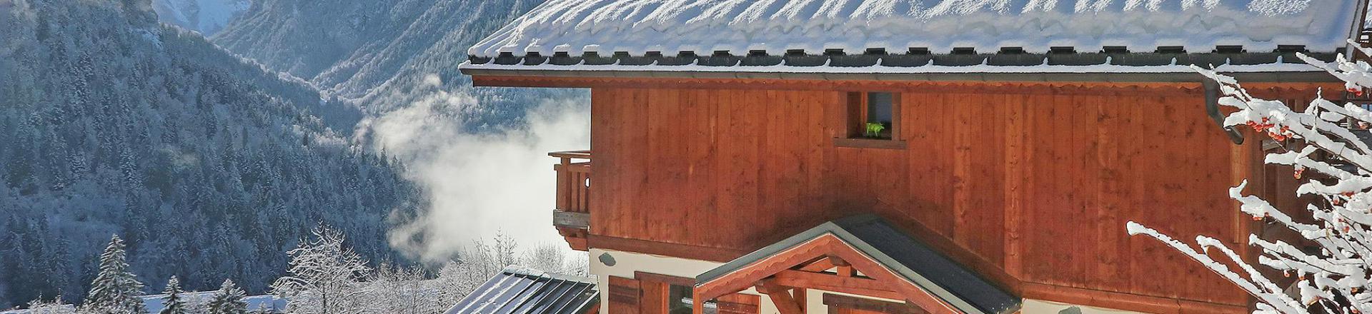 Location au ski Chalet Rosa Villosa - Champagny-en-Vanoise - Extérieur hiver