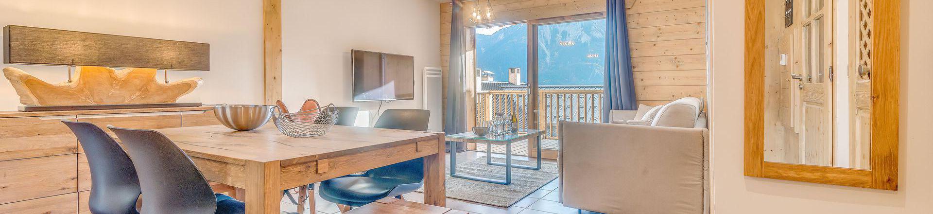 Rent in ski resort 2 room apartment 4 people (B11P) - Résidence les Balcons Etoilés - Champagny-en-Vanoise - Apartment