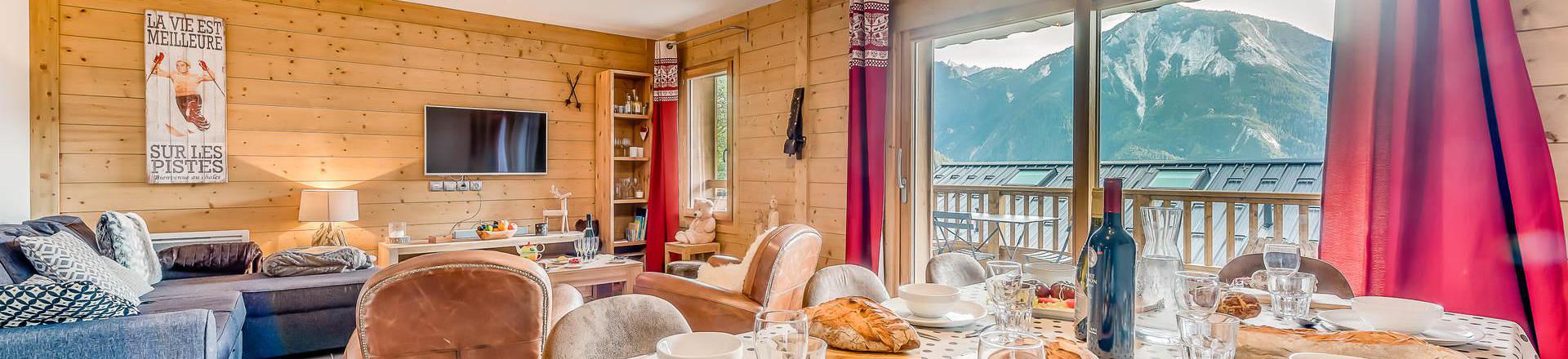 Rent in ski resort 4 room apartment 8 people (B13P) - Résidence les Balcons Etoilés - Champagny-en-Vanoise