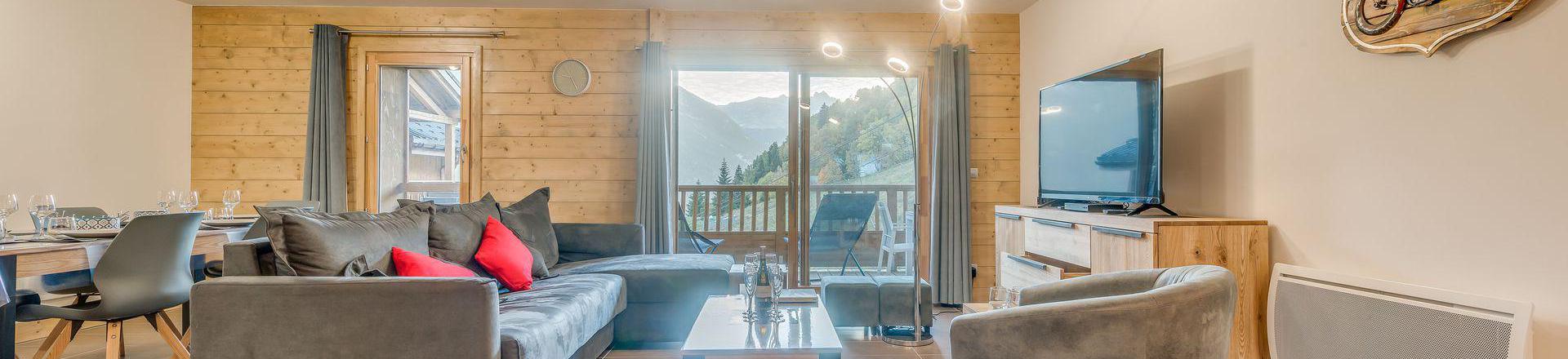 Rent in ski resort 4 room apartment 8 people (B03P) - Résidence les Balcons Etoilés - Champagny-en-Vanoise