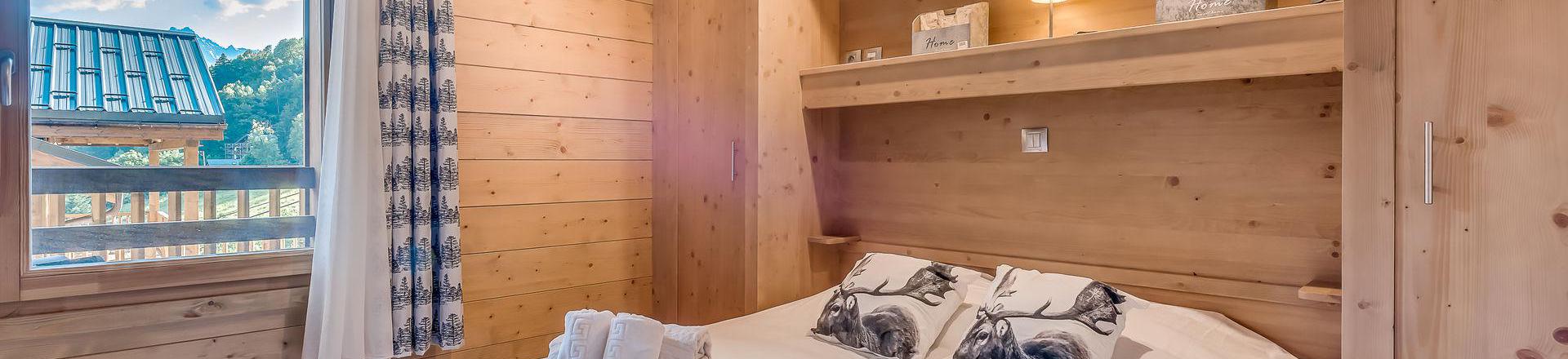 Skiverleih 3-Zimmer-Appartment für 6 Personen (B05P) - Résidence les Balcons Etoilés - Champagny-en-Vanoise