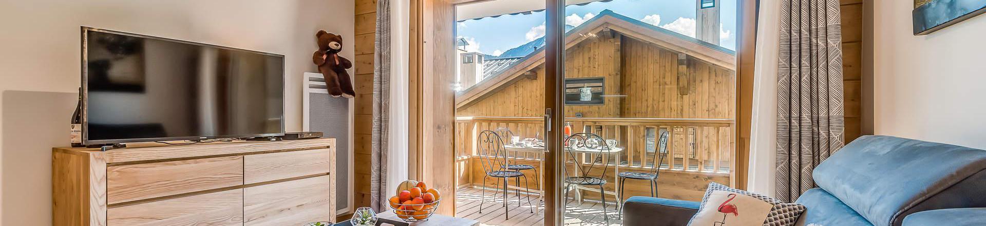 Alquiler al esquí Apartamento 3 piezas para 6 personas (B05P) - Résidence les Balcons Etoilés - Champagny-en-Vanoise