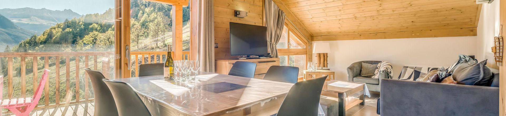 Ski verhuur Appartement 2 kamers mezzanine 6 personen (B15P) - Résidence les Balcons Etoilés - Champagny-en-Vanoise