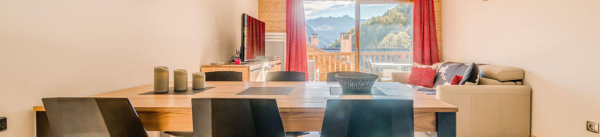 Rent in ski resort 3 room apartment 6 people (B12P) - Résidence les Balcons Etoilés - Champagny-en-Vanoise