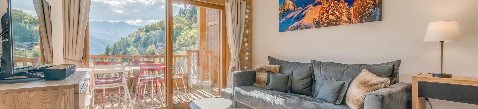 Rent in ski resort 3 room apartment 6 people (A19P) - Résidence les Balcons Etoilés - Champagny-en-Vanoise