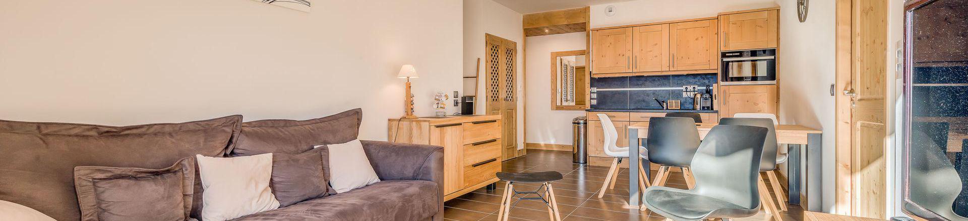 Skiverleih 3-Zimmer-Appartment für 6 Personen (A18P) - Résidence les Balcons Etoilés - Champagny-en-Vanoise