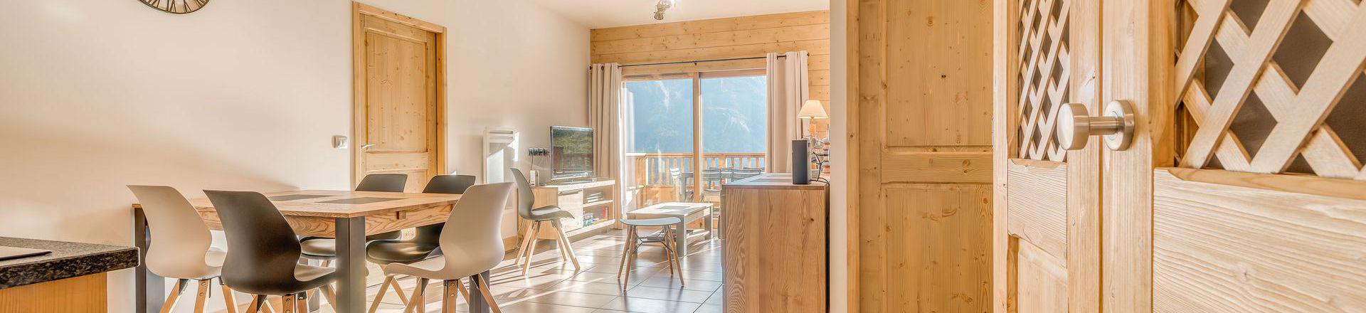 Rent in ski resort 3 room apartment 6 people (A18P) - Résidence les Balcons Etoilés - Champagny-en-Vanoise