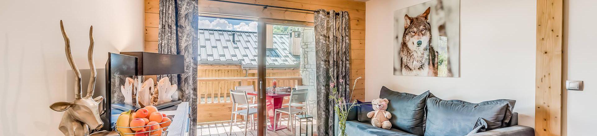 Alquiler al esquí Apartamento 2 piezas para 4 personas (B07P) - Résidence les Balcons Etoilés - Champagny-en-Vanoise