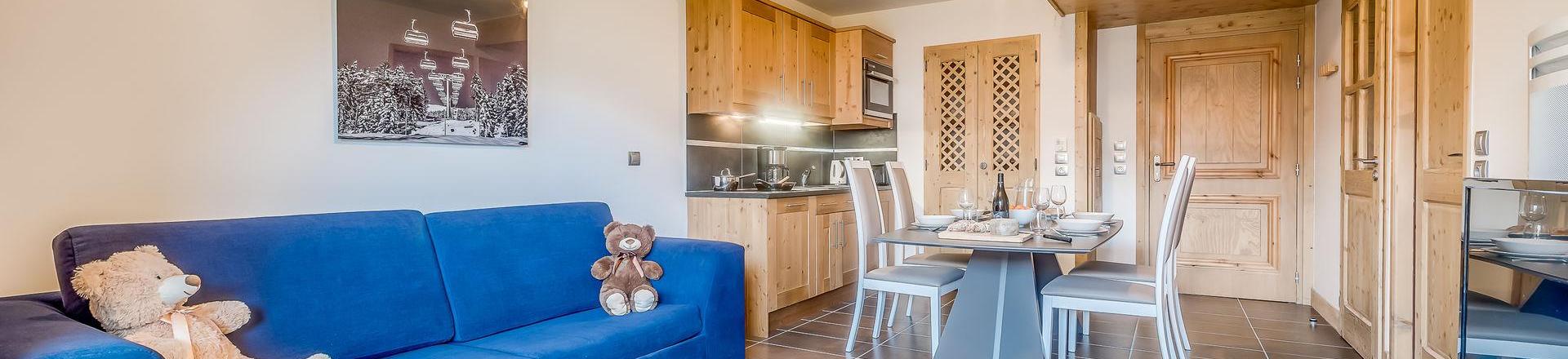 Alquiler al esquí Apartamento 2 piezas para 4 personas (B06P) - Résidence les Balcons Etoilés - Champagny-en-Vanoise