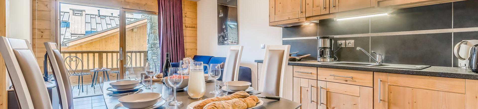 Alquiler al esquí Apartamento 2 piezas para 4 personas (B06P) - Résidence les Balcons Etoilés - Champagny-en-Vanoise