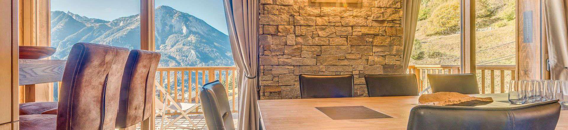 Wynajem na narty Apartament duplex 5 pokojowy 10 osób (B25P) - Résidence les Balcons Etoilés - Champagny-en-Vanoise - Apartament