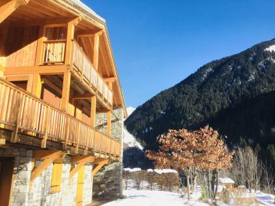 Urlaub in den Bergen Chalet Alideale - Champagny-en-Vanoise - Draußen im Winter