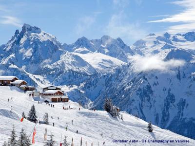 Rent in ski resort Chalet Au Coeur de la Vanoise - Champagny-en-Vanoise - Winter outside