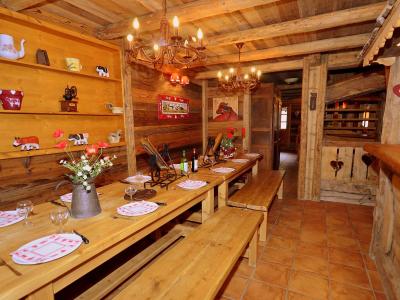 Location au ski Chalet Champagny 1 - Champagny-en-Vanoise - Coin repas