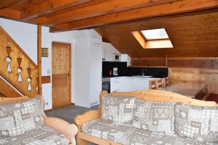 Rent in ski resort 5 room duplex apartment 10 people (4) - Chalet Cristal - Champagny-en-Vanoise - Living room