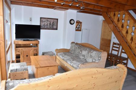 Rent in ski resort 5 room duplex apartment 10 people (4) - Chalet Cristal - Champagny-en-Vanoise - Living room