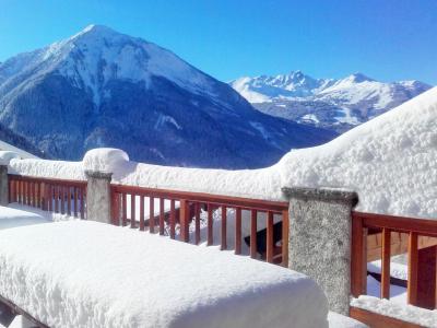 Аренда на лыжном курорте Chalet de la Côte - Champagny-en-Vanoise - зимой под открытым небом