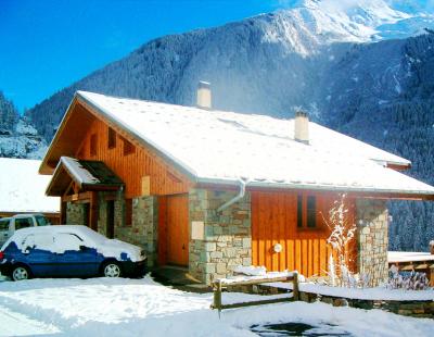 Vacances en montagne Chalet Grand Arbet - Champagny-en-Vanoise - Extérieur hiver