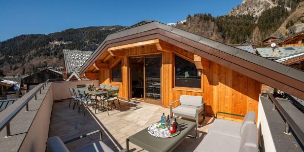 Rent in ski resort 8 room chalet 10 people (Grandparadis Premium) - Chalet L'Etoile D'Argent - Champagny-en-Vanoise - Balcony