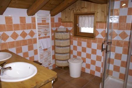 Skiverleih Doppelhaus Holzhütte 5 Zimmer 8-10 Personnen - Chalet la Sauvire - Champagny-en-Vanoise - Waschräume