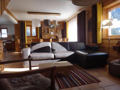 Rent in ski resort Chalet la Sauvire - Champagny-en-Vanoise - Living area