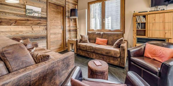 Skiverleih 5 Zimmer Chalet für 10 Personen (CH) - Chalet les Lauzes - Champagny-en-Vanoise - Wohnzimmer