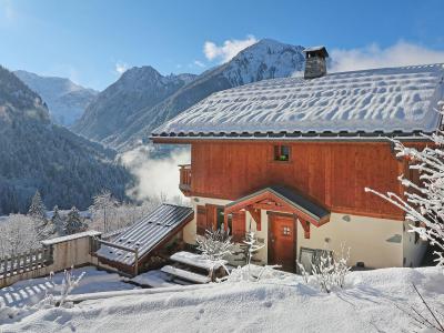 Vacances en montagne Chalet Rosa Villosa - Champagny-en-Vanoise - Extérieur hiver