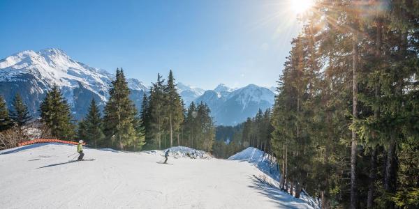 Wynajem na narty Le Palais des Dodes - Champagny-en-Vanoise - Zima na zewnątrz