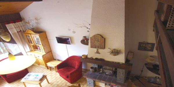 Wynajem na narty Apartament 2 pokojowy z antresolą 6 osób (40) - Les Hauts de Planchamp - Ancoli - Champagny-en-Vanoise - Pokój gościnny