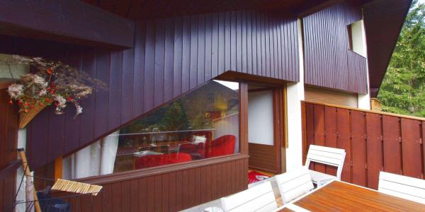 Skiverleih Wohnung 2 Mezzanine Zimmer 6 Leute (40) - Les Hauts de Planchamp - Ancoli - Champagny-en-Vanoise - Terrasse