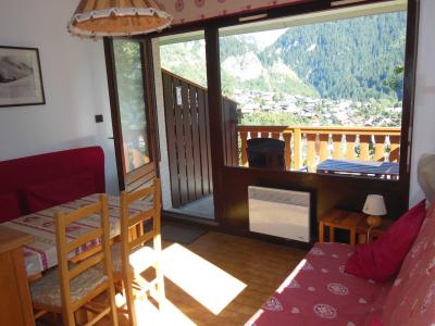 Rent in ski resort Studio sleeping corner 3 people (C006CL) - Les Hauts de Planchamp - Campanule - Champagny-en-Vanoise - Living room