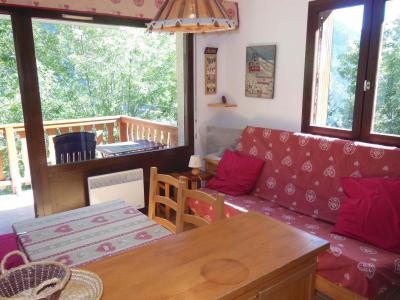 Rent in ski resort Studio sleeping corner 3 people (C006CL) - Les Hauts de Planchamp - Campanule - Champagny-en-Vanoise - Living room