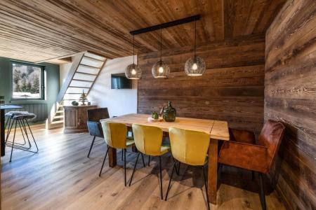 Rent in ski resort 4 room duplex apartment 8 people (19) - Résidence Club Alpina - Champagny-en-Vanoise - Dining area