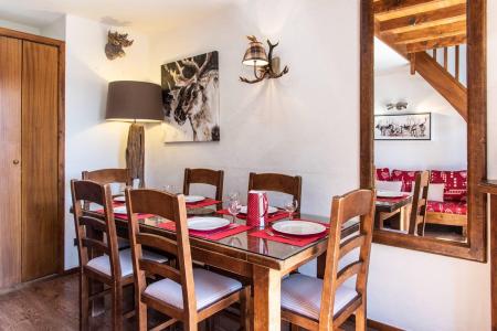 Rent in ski resort 4 room duplex apartment 8 people (36) - Résidence Club Alpina - Champagny-en-Vanoise - Dining area