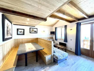 Rent in ski resort 5 room duplex apartment 8 people (20) - Résidence Club Alpina - Champagny-en-Vanoise - Living room