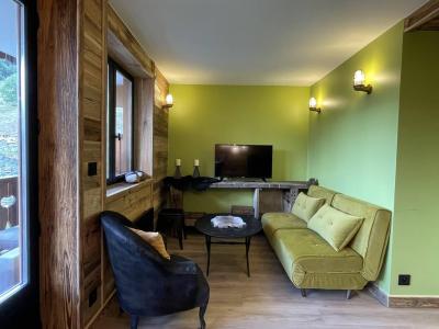 Ski verhuur Appartement 3 kamers 4 personen (11) - Résidence Club Alpina - Champagny-en-Vanoise - Woonkamer