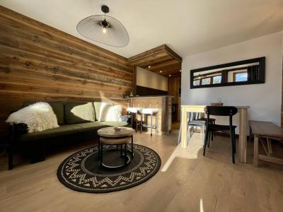 Ski verhuur Appartement 4 kamers 7 personen (34) - Résidence Club Alpina - Champagny-en-Vanoise - Woonkamer