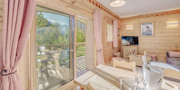Аренда на лыжном курорте Апартаменты 3 комнат 6 чел. (C-31P) - Résidence les Alpages - Champagny-en-Vanoise - Салон