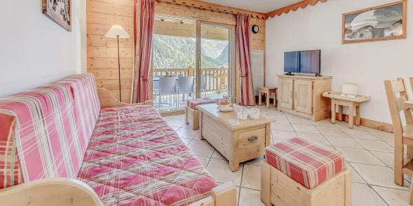 Skiverleih 3-Zimmer-Appartment für 6 Personen (B21P) - Résidence les Alpages - Champagny-en-Vanoise - Wohnzimmer