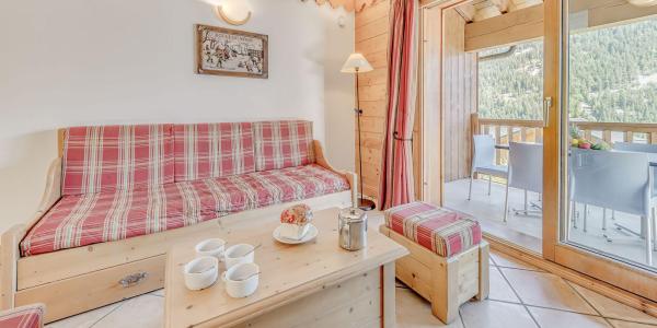 Skiverleih 3-Zimmer-Appartment für 6 Personen (B21P) - Résidence les Alpages - Champagny-en-Vanoise - Wohnzimmer