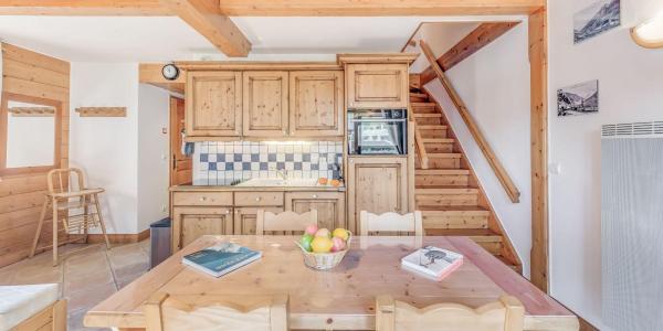Skiverleih 3 Zimmer Maisonettewohnung für 6 Personen (C13P) - Résidence les Alpages - Champagny-en-Vanoise - Essbereich