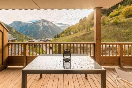 Skiverleih 3-Zimmer-Appartment für 6 Personen (B09P) - Résidence les Balcons Etoilés - Champagny-en-Vanoise - Terrasse