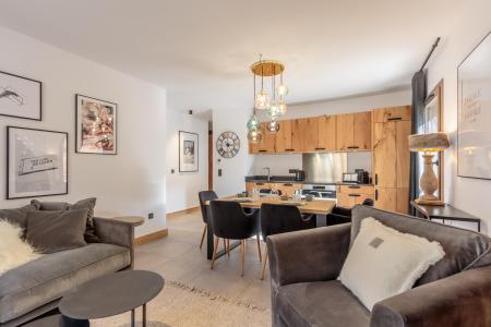 Rent in ski resort 3 room apartment sleeping corner 6 people (B14) - Résidence les Terrasses de la Vanoise - Champagny-en-Vanoise - Living room