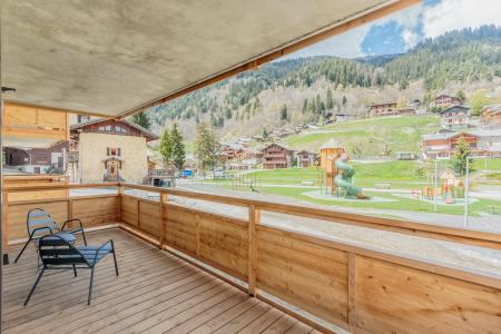 Rent in ski resort 3 room apartment sleeping corner 6 people (B15) - Résidence les Terrasses de la Vanoise - Champagny-en-Vanoise - Balcony