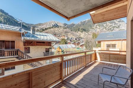 Rent in ski resort 3 room apartment sleeping corner 8 people (A16) - Résidence les Terrasses de la Vanoise - Champagny-en-Vanoise - Balcony